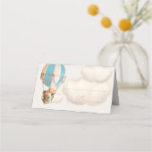 Carte De Placement On Peut Attendre ! Carte baby shower (Dos)