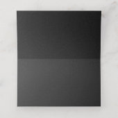 Carte De Placement or blanc botanique noir (Intérieur déplié)