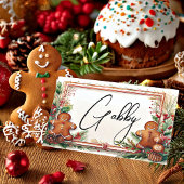 Carte De Placement Pain d'épices