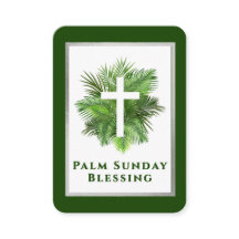 Palm Sunday Blessing Holy Week Prayer Card