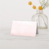 Carte De Placement Pampas Grass et Orchidées Blanches Mariage exotiqu (Dos)