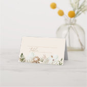 Carte De Placement Pampas tropicale mariage (Devant)