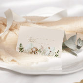 Carte De Placement Pampas tropicale mariage