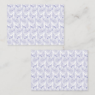 Carte De Placement Papier d'emballage blanc avec un subtil patte exte