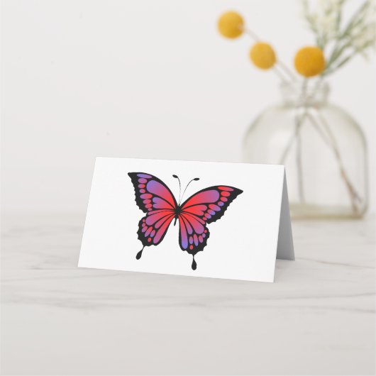 Carte De Placement Papillon (Devant)
