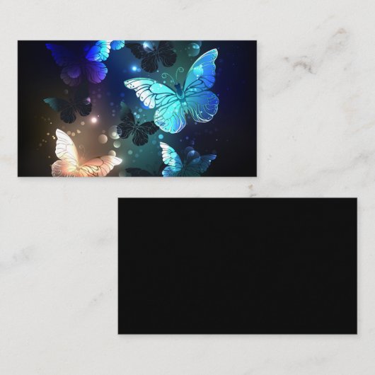 Carte De Placement Papillon de nuit (Devant / Derrière)