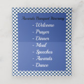 Carte De Placement Paramètre du papier Sport Thème (Intérieur déplié)