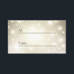 Carte De Placement Parties scintillant d'or - Mariage Table Place Car<br><div class="desc">Parties scintillant d'or - Mariage Table Place Card - Un design Mariage parfait pour votre Big Day. (1) Tous les styles de texte,  couleurs,  tailles peuvent être modifiés pour répondre à vos besoins. (2) Si vous avez besoin d'une personnalisation ou d'une papeterie correspondante,  n'hésitez pas à me contacter.</div>