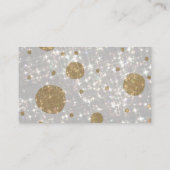 Carte De Placement Parties scintillant festive Bonne année (Dos)