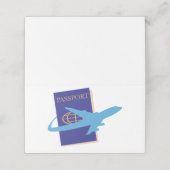 Carte De Placement Passeport (Extérieur déplié)