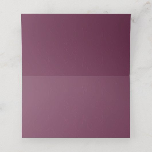 Carte De Placement PASSION | Marque-Place (Intérieur déplié)