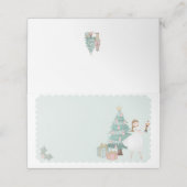 Carte De Placement Pastel Nutcracker Baby shower Place Card (Extérieur déplié)