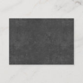 Carte De Placement Pays Sunflower Chalkboard Mariage Lieu/Siège (Dos)