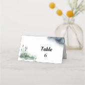 Carte De Placement Paysage du lac (Dos)