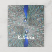 CARTE DE PLACEMENT PEACOCK PHOTO TABLE CARTE DE PLACE (Extérieur déplié)