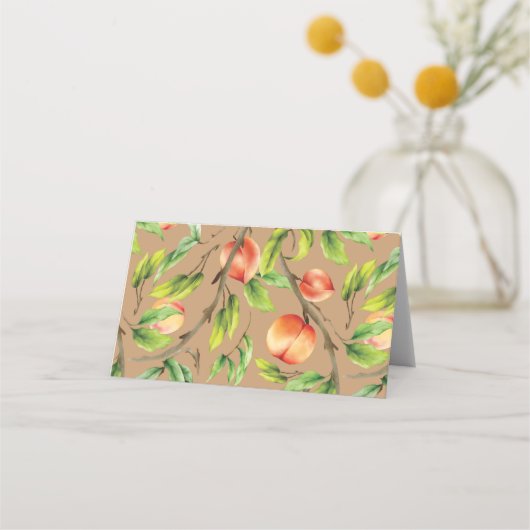Carte De Placement Pêche sur l'arbre (Dos)