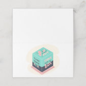 Carte De Placement Pensez en dehors de la boîte (Extérieur déplié)