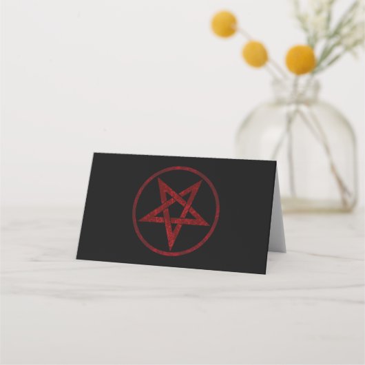 Carte De Placement Pentagram Red Devil (Devant)