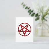 Carte De Placement Pentagramme du Diable Rouge (Debout devant)