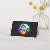 Carte De Placement pentagramme wiccan (Dos)