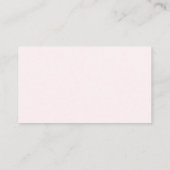 Carte De Placement Peony Bouquet Mariage (Dos)