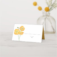 Pépites d'eau orange Mariage de fleurs d'été