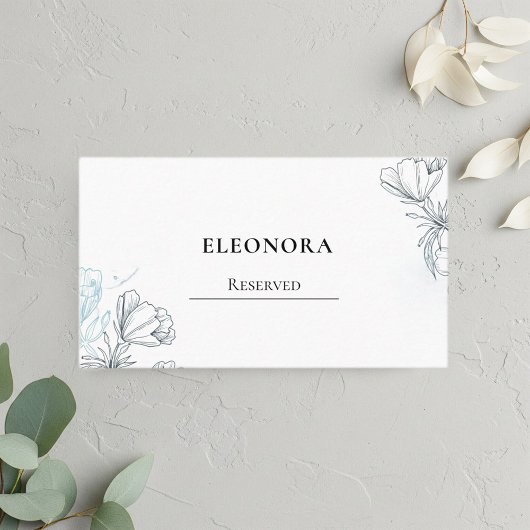 Carte De Placement Personalized wedding placeholders