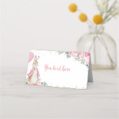 Carte De Placement Peter Rabbit Pink Carte Place Anniversaire (Dos)