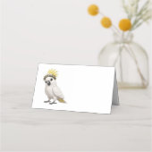 Carte De Placement Petit Cacatoès Fantaisiste (Devant)