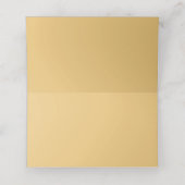 Carte De Placement Photo de mariage (Intérieur déplié)