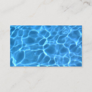 Carte De Placement Photo de piscine Aqua Blue