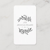 Carte De Placement Photos mémorables Qr Code Rouge Chic Mariage moder (Dos)