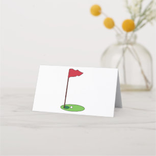 Carte De Placement Pin de golf