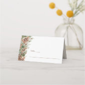 Carte De Placement Pin Élégant (Devant)