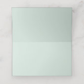 Carte De Placement Pine d'hiver cônes Pins de neige Branches (Intérieur déplié)