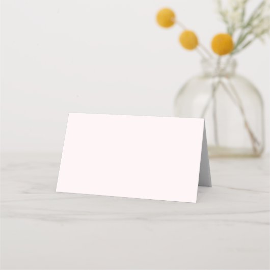 Carte De Placement Pink Coquette Bow Remplir (Dos)
