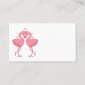 Carte De Placement Pink Flamingo Beach Tropical  Wedding Escort (Devant)