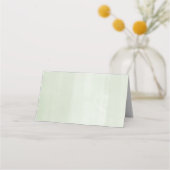 Carte De Placement Pins rustiques glands hiver Noël  (Dos)