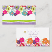 Carte De Placement PixDezines Alegre/mitzvah (Devant / Derrière)