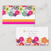 Carte De Placement PixDezines Alegre/mitzvah (Devant / Derrière)