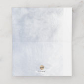 Carte De Placement PixDezines H2 Blue Hydrangeas Albâtre Roses (Intérieur déplié)