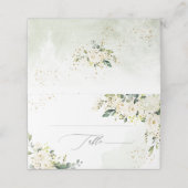 Carte De Placement PixDezines H2 Hydrangeas Albâtre Roses (Extérieur déplié)