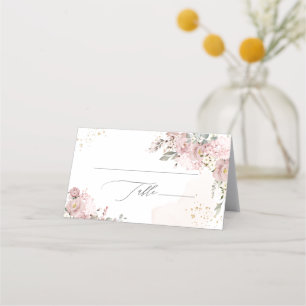 Carte De Placement PixDezines H2 Hydrangeas Dusty Roses