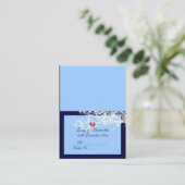 Carte De Placement PixDezines Tente Place Card (Cartes de visite de C (Debout devant)