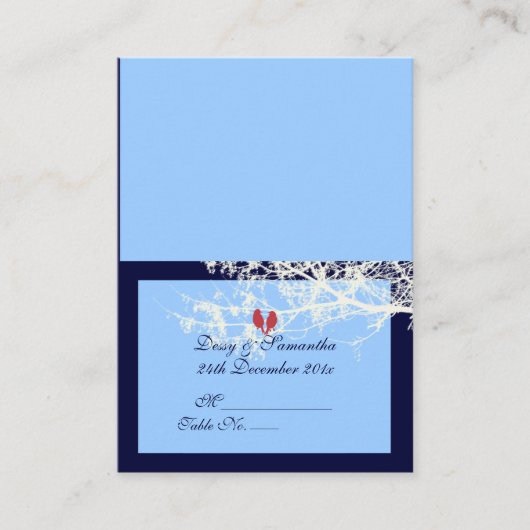 Carte De Placement PixDezines Tente Place Card (Cartes de visite de C (Devant)