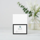 Carte De Placement PixDezines Tente Place Card (Cartes de visite de C (Debout devant)