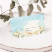 Carte De Placement Plage Côtière Destination Mariage Anniversaire