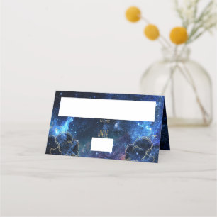 Carte De Placement Plaque céleste de phase galaxie