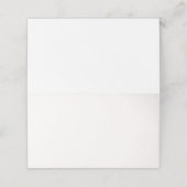 Carte de placement pliée, style de pli : Horizonta (Extérieur déplié)