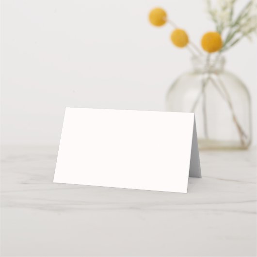 Carte de placement pliée, style de pli : Horizonta (Devant)